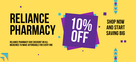 reliance pharmacy give discount on all medicals products
