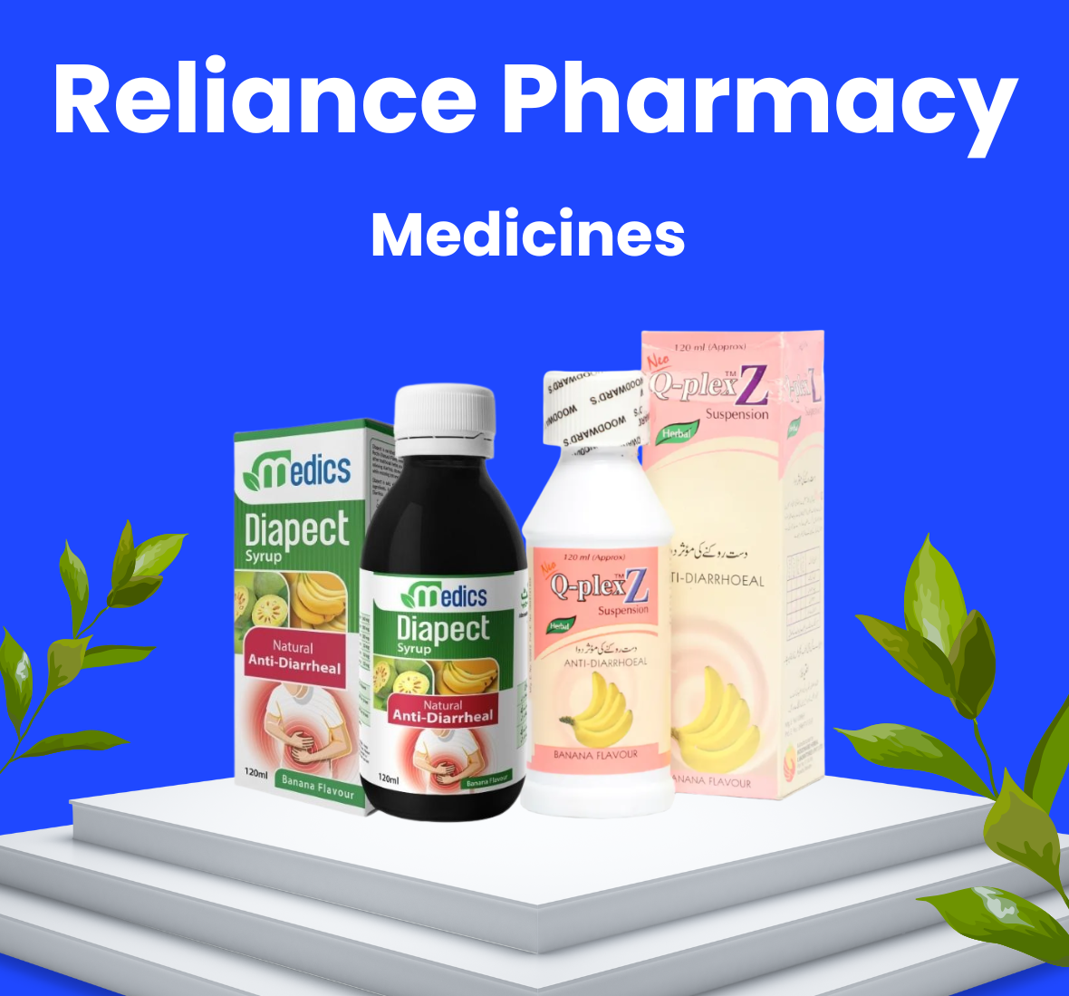 this banner is showing medicines products