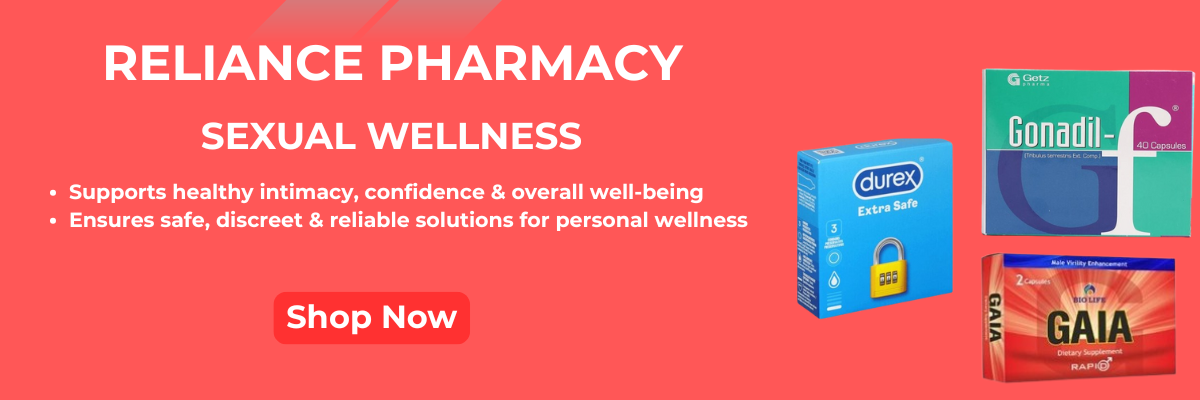 this banner showing Sexual Wellness products